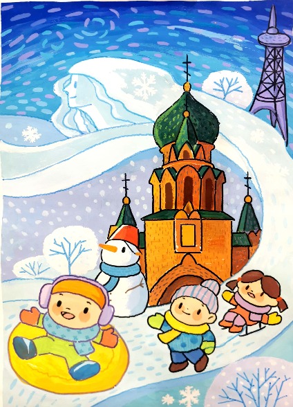 儿童组 绘画 故乡的快乐童年.png