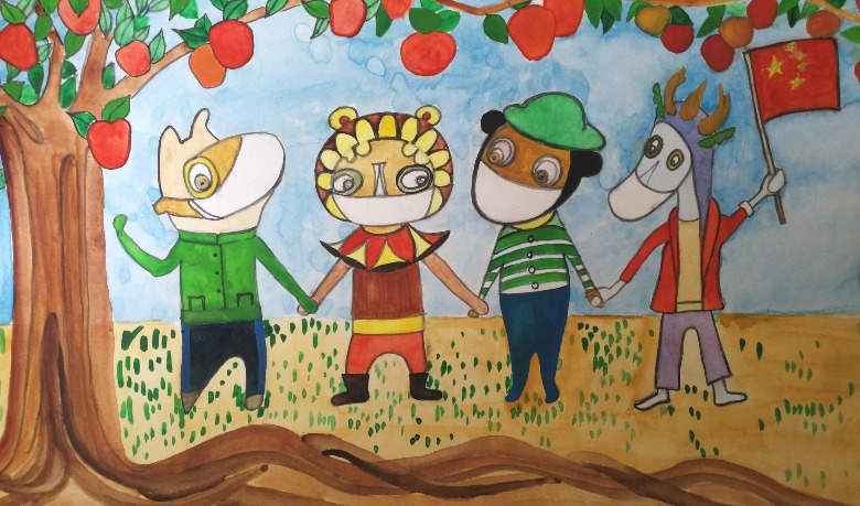 青少年组 绘画 拥抱明天.png